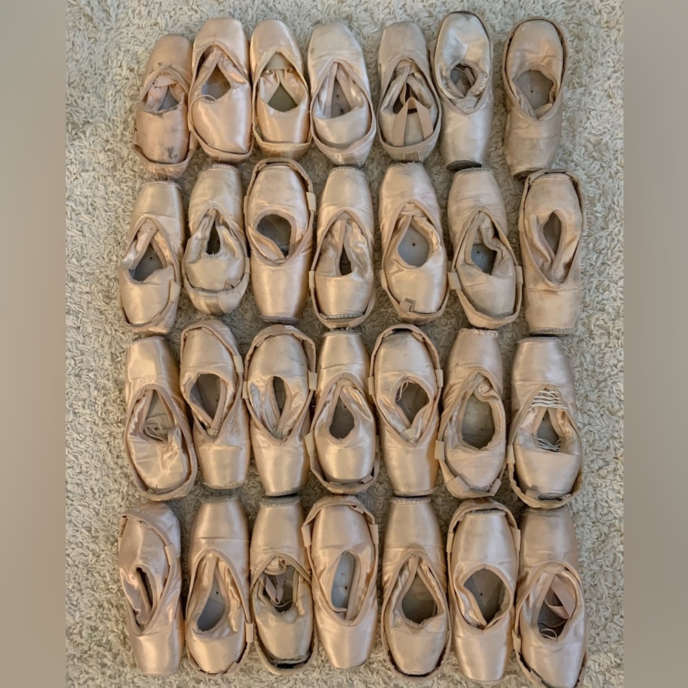 Used Pointe shoes for art and crafts